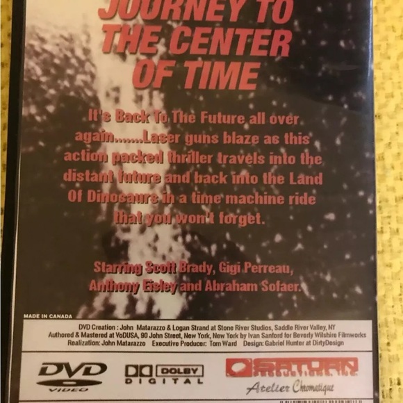 DVD- Journey to Center of time - Picture 2 of 3
